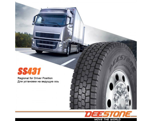 11R22.5 DEESTONE SS431 146L/143L TL