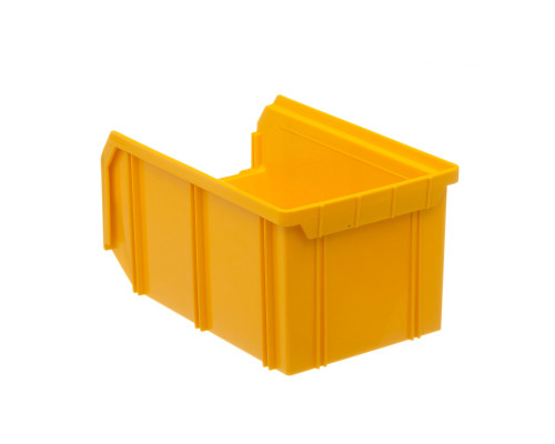 Пластиковый ящик Стелла-техник V-2-желтый 234х149х120мм, 3,8 литра