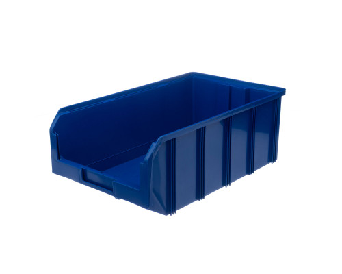 Пластиковый ящик Стелла-техник V-4-синий 502х305х184мм, 20 литров