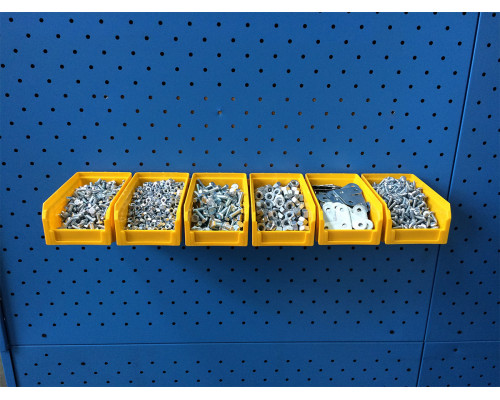 Органайзер настенный Стелла-техник V-1-650-желтый , 6 ящиков V-1