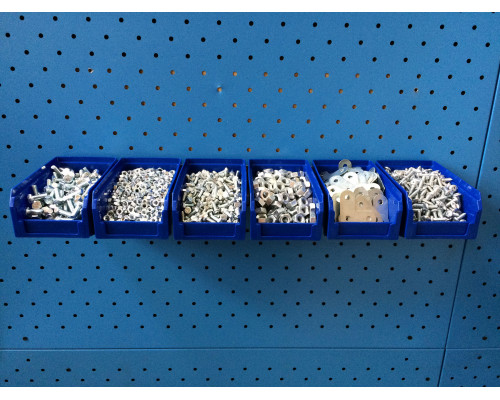 Органайзер настенный Стелла-техник V-1-650-синий , 6 ящиков V-1