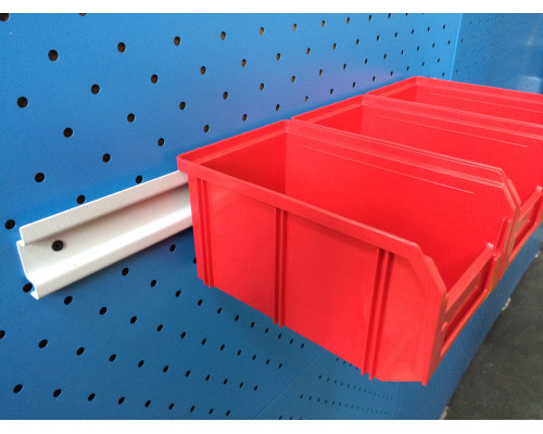 Органайзер настенный Стелла-техник V-2-650-красный , 4 ящика V-2