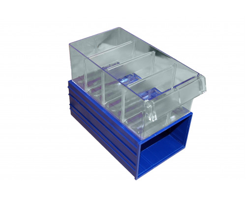 Перегородка короба Стелла-техник С-2-поперечная , прозрачная