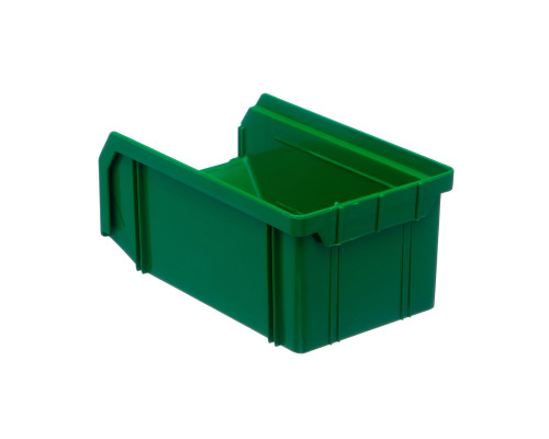 Пластиковый ящик Стелла-техник V-1-зеленый 172х102х75мм, 1 литр