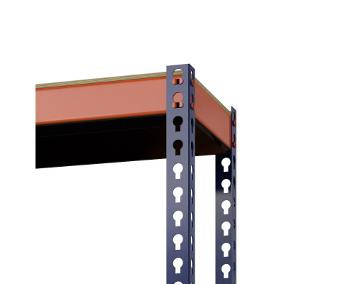 Стеллаж металлический Профи-Т 2500x1240x770 мм. Ярусы: фанера 4 шт.