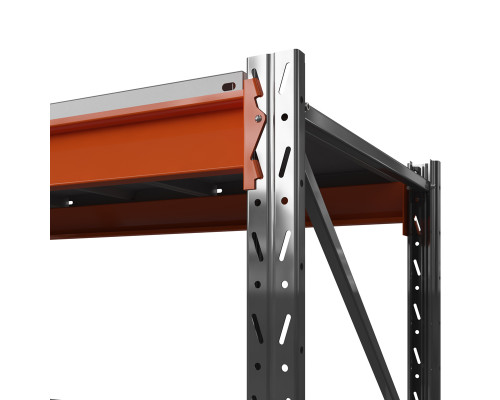 Стеллаж металлический Оптима, 3500x1530x785 мм. Ярусы: 6 шт. метал.