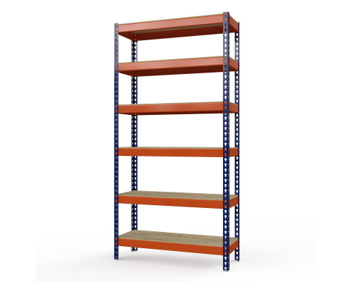 Стеллаж металлический Профи-Т 3000x1845x1005 мм. Ярусы: фанера усил. 6 шт.