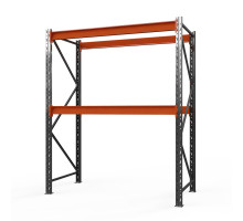 Стеллаж металлический Оптима, 2000x1250x785 мм. Ярусы: 2 шт. без настила