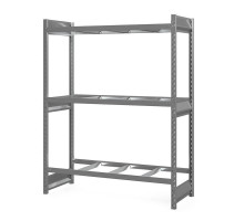 Стеллаж грузовой СГ Ультра (2500х900х500 мм) 3 яруса, без настила, для шин, дисков, колес