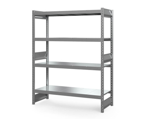 Стеллаж грузовой СГ Ультра (2000х1800х800 мм) 4 яруса, цинк
