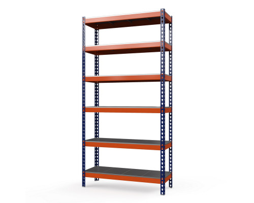 Стеллаж металлический Профи-Т 3000x1540x1005 мм. Ярусы: оцинк. мет. усил. 6 шт.
