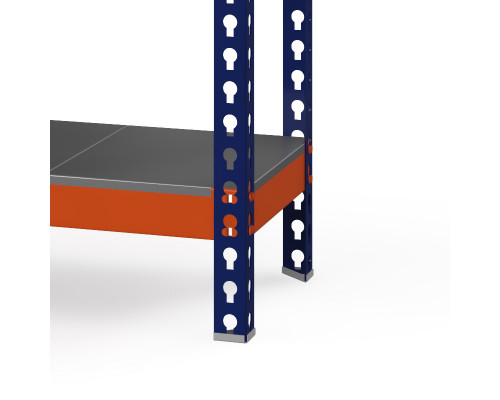 Стеллаж металлический Профи-Т 3000x1240x1005 мм. Ярусы: оцинк. мет. усил. 5 шт.