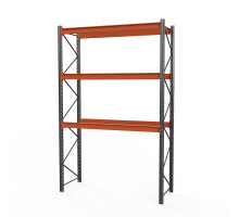 Стеллаж металлический паллетный (5000х2700х1100 мм), 3 яруса