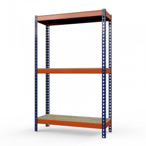 Стеллаж металлический Профи-Т 2000x1845x655 мм. Ярусы: фанера 3 шт.