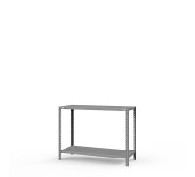 Стеллаж металлический ТС Лайт, 1000x1200x800 мм. Полки: 2 шт. метал.