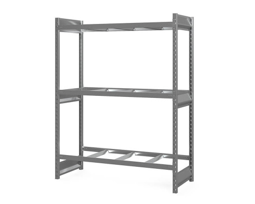 Стеллаж грузовой СГ Ультра (2000х2100х800 мм) 3 яруса, без настила, для шин, дисков, колес