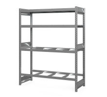 Стеллаж грузовой СГ Ультра (2000х1200х1000 мм) 4 яруса, без настила, для шин, дисков, колес