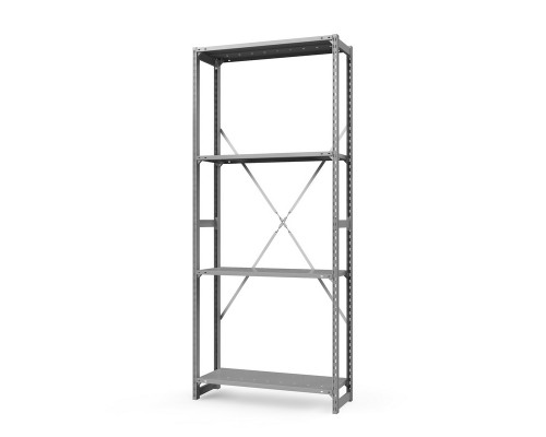 Стеллаж металлический ТСУ Универсал, 2000x760x600 мм. Полки: метал. перф.  4 шт.