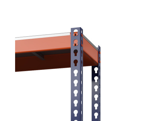 Стеллаж металлический Профи-Т 2000x1845x455 мм. Ярусы: оцинк. мет.  4 шт.