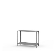 Стеллаж металлический ТС Лайт, 1000x1000x800 мм. Полки: 2 шт. метал.