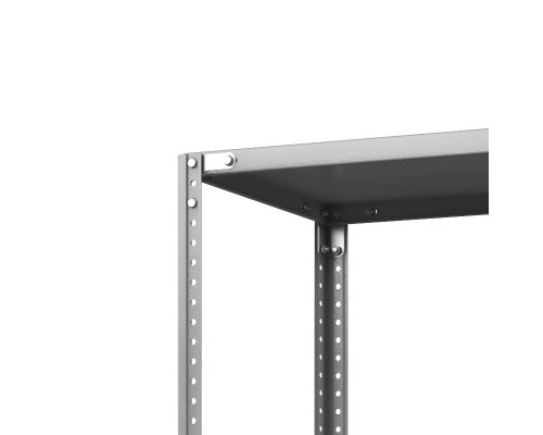 Стеллаж металлический ТС Лайт, 2500x700x500 мм. Полки: 5 шт. метал.