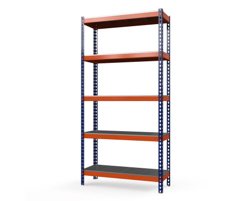 Стеллаж металлический Профи-Т 3000x1240x500 мм. Ярусы: оцинк. мет. усил. 5 шт.