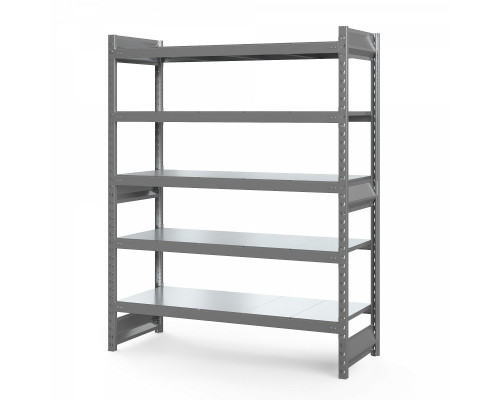 Стеллаж грузовой СГ Ультра (2500х900х500 мм) 5 ярусов, цинк