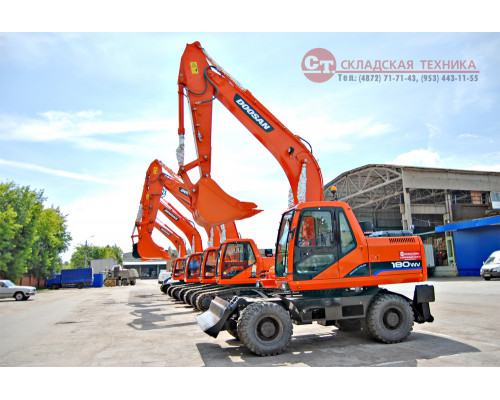 Колесные экскаваторы S180W-V