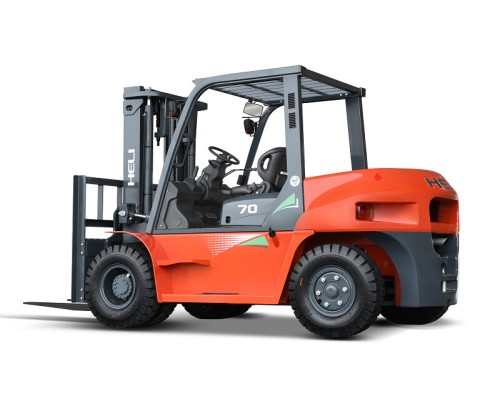 Дизельный автопогрузчик HELI CPCD70G (7 т)