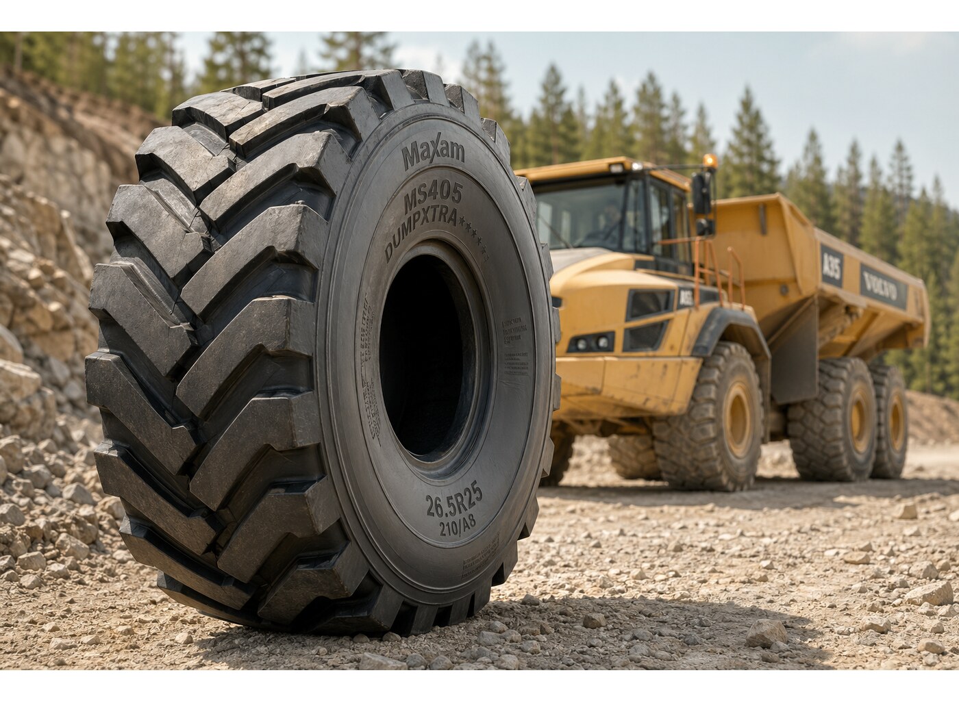 Шина Maxam MS405 26.5R25